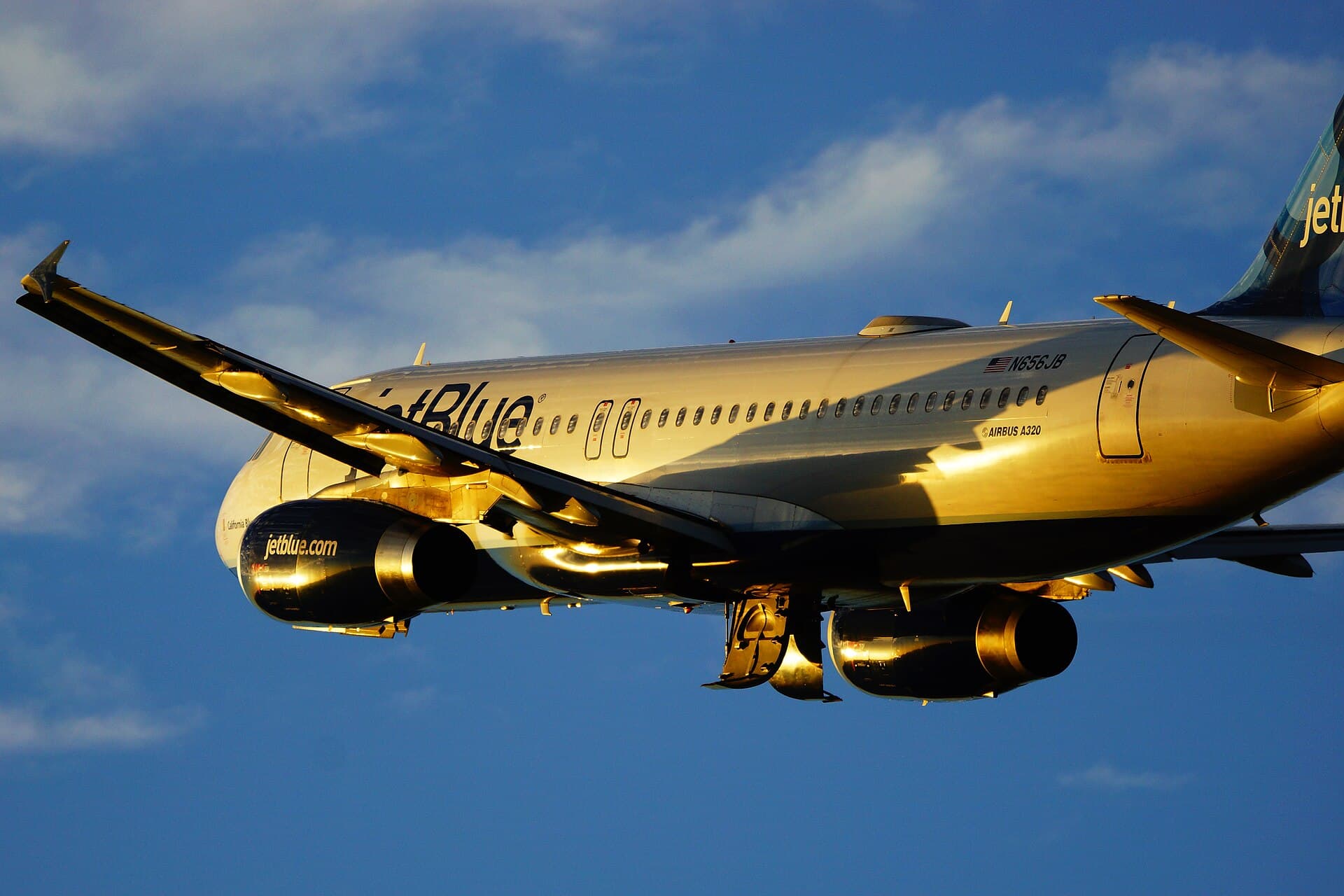 N656JB - Airbus