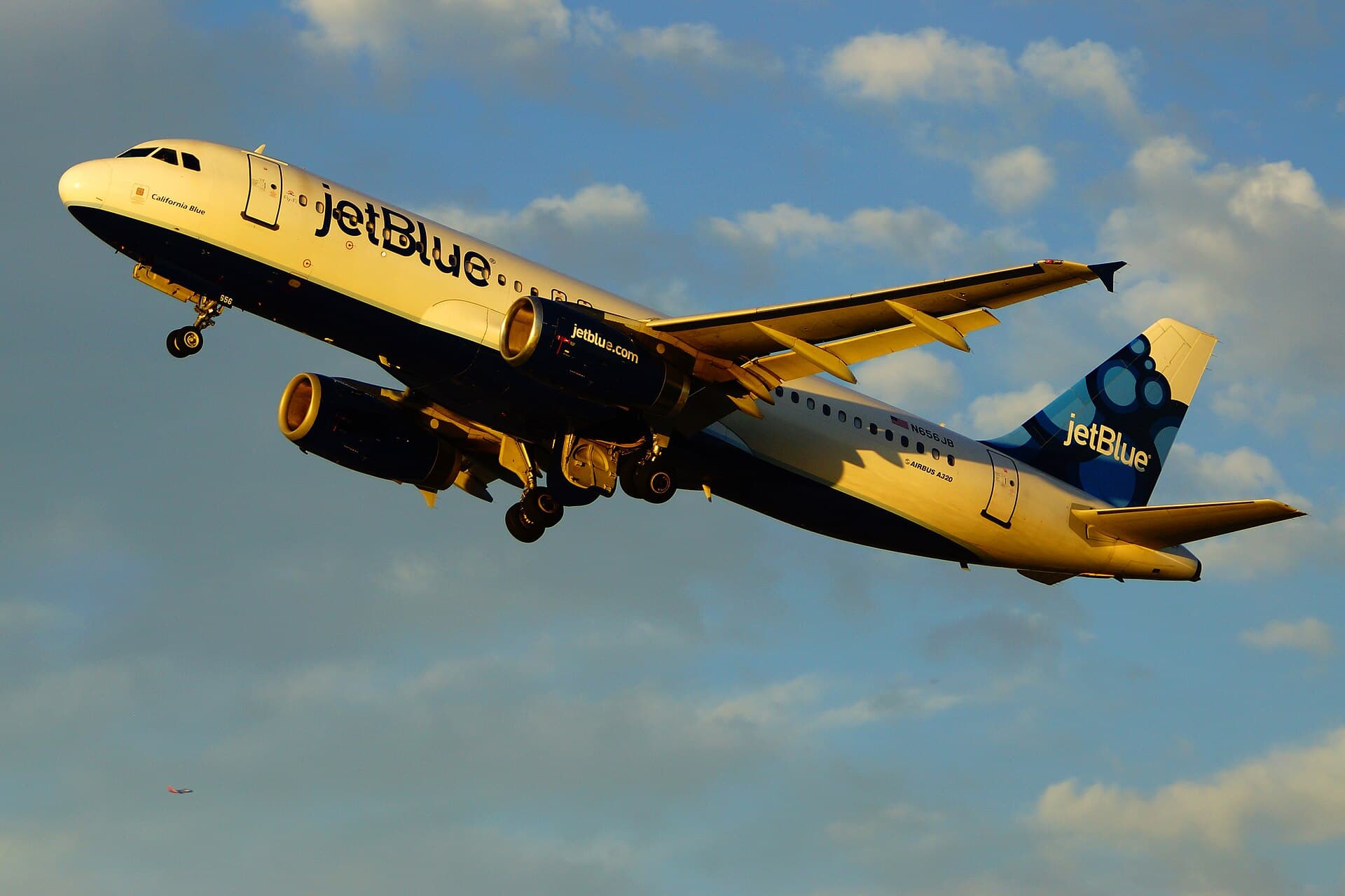 N656JB - Airbus