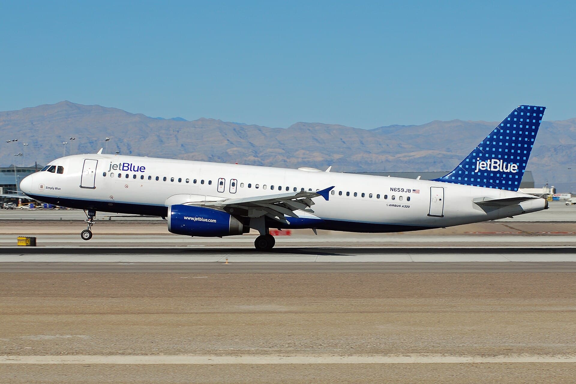 N659JB - Airbus