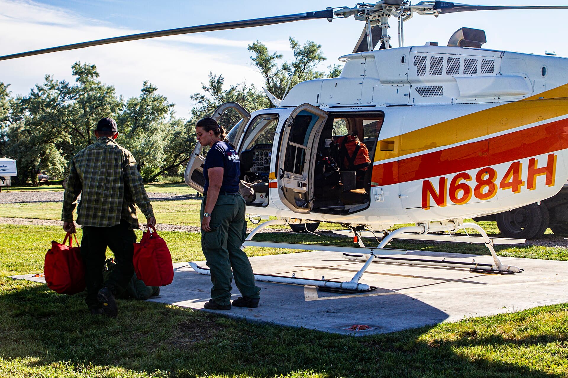 N684H - Helicopter