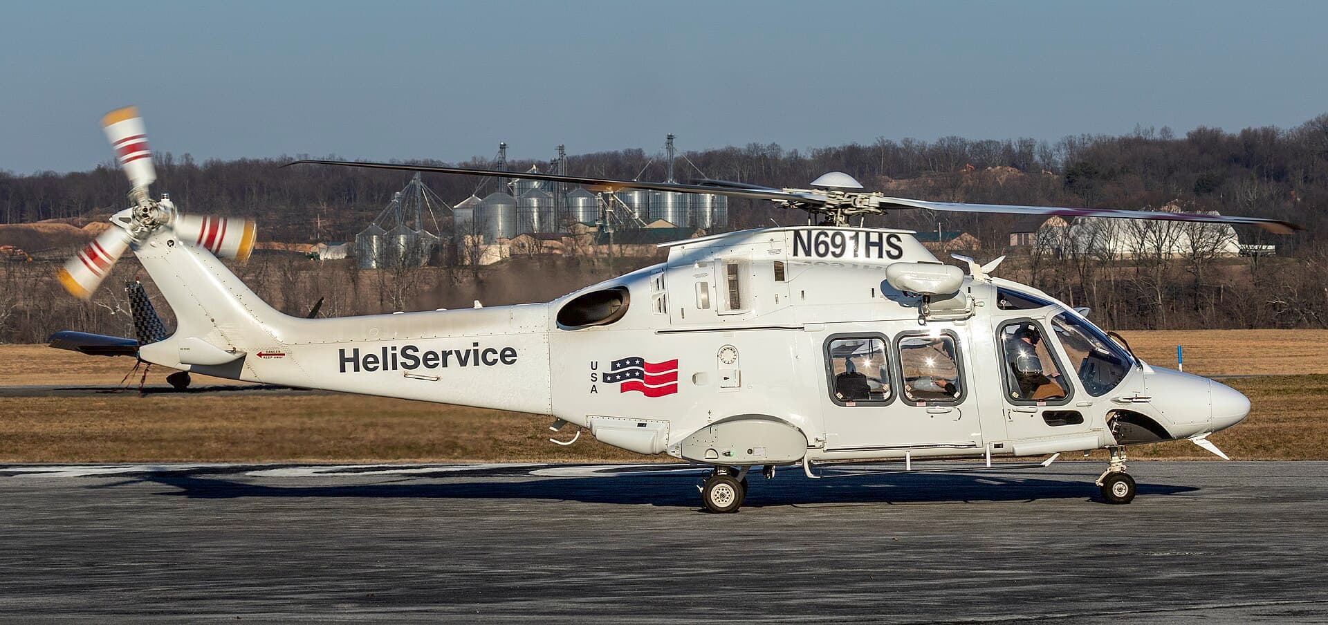 N691HS - Helicopter