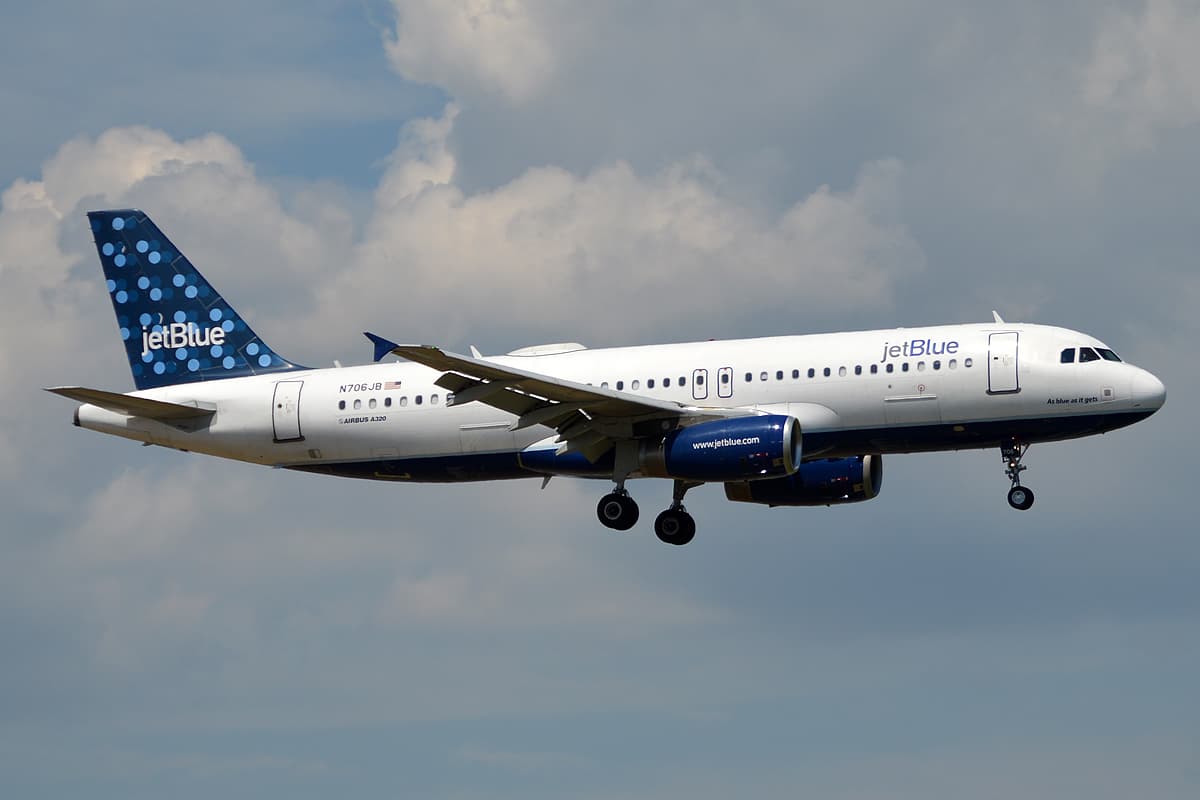 N706JB - Airbus