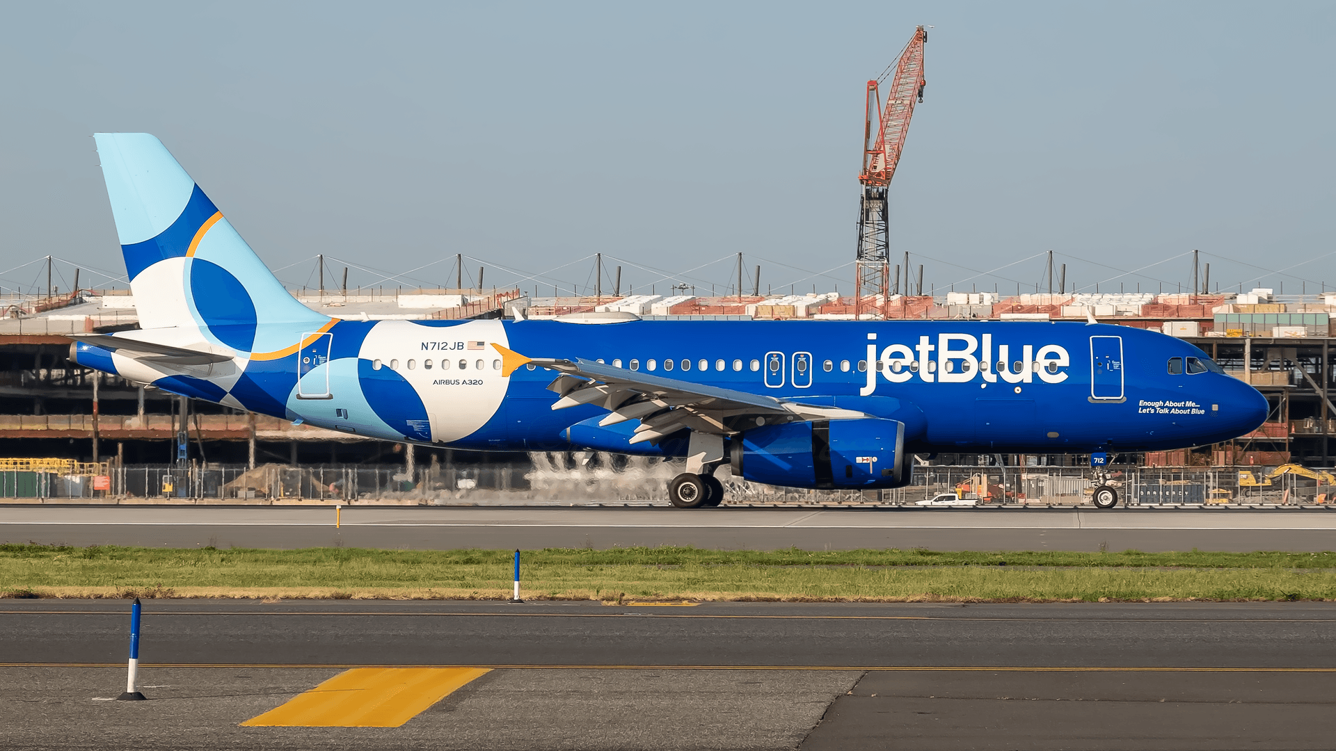 N712JB - Airbus