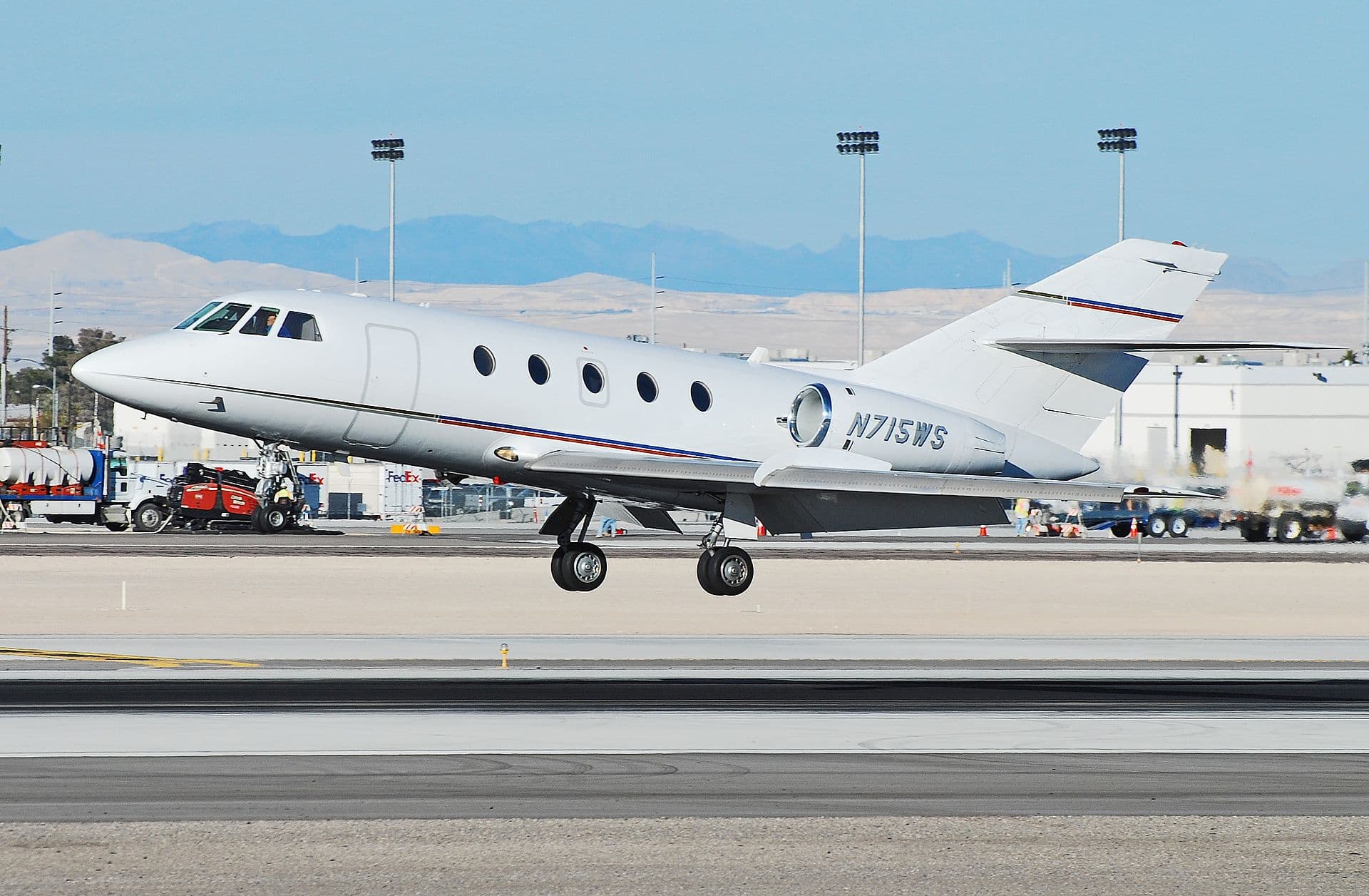 N715WS - Business jet