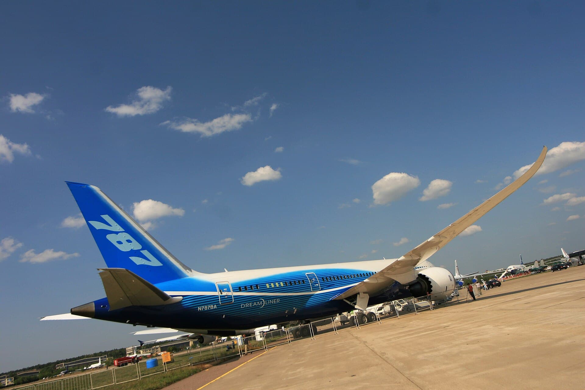 N787BA - Boeing