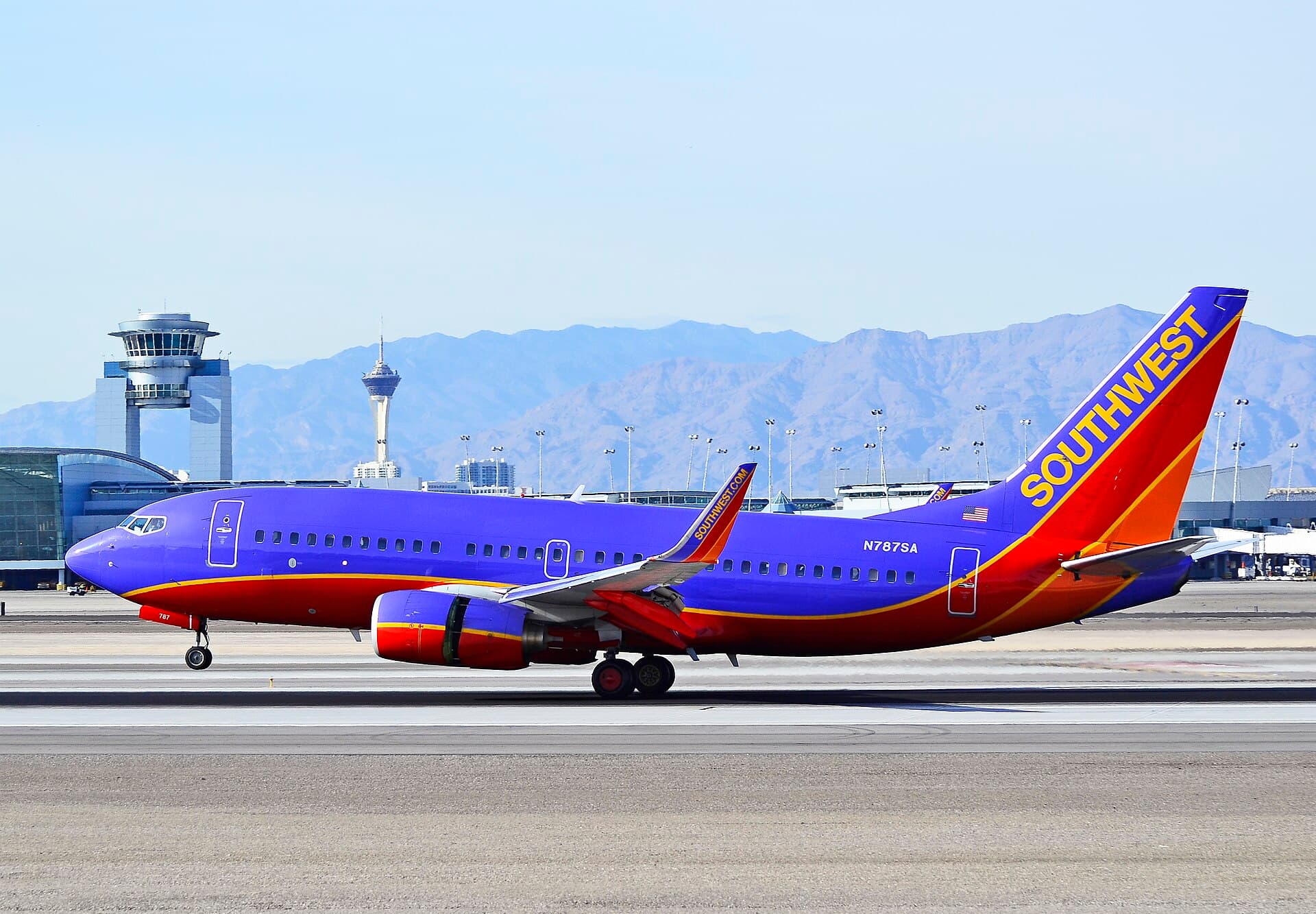 N787SA - Boeing