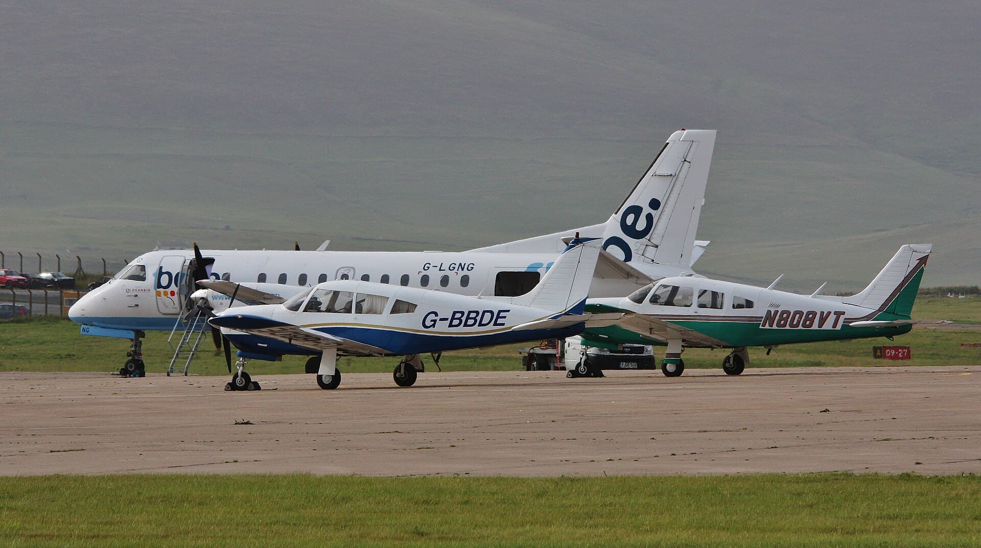 N808VT - Twin-engine aircraft