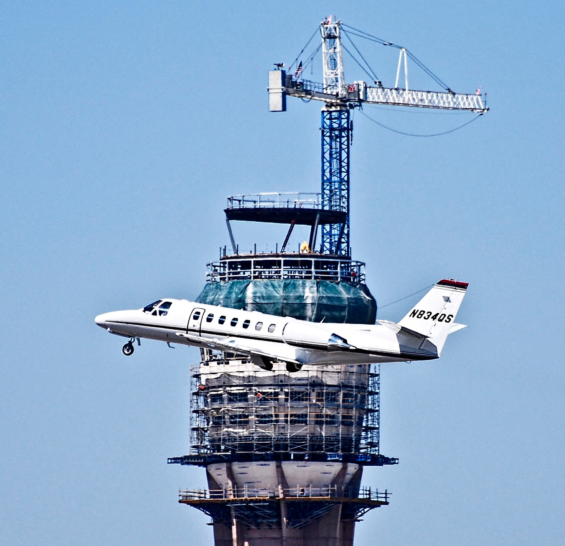 N834QS - Business jet