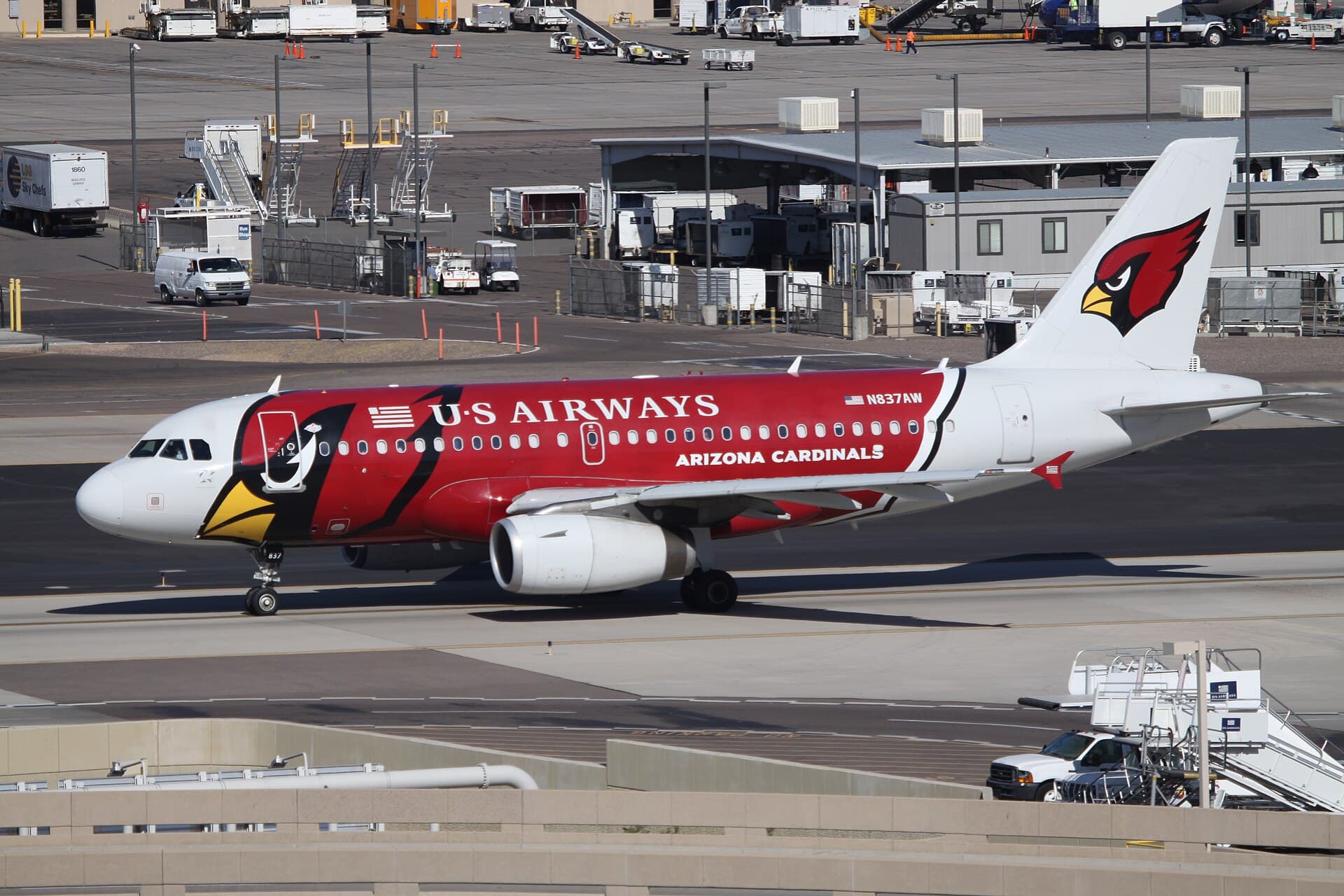 N837AW - Airbus