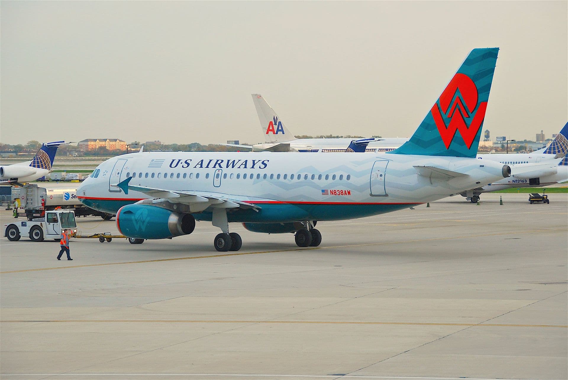 N838AW - Airbus