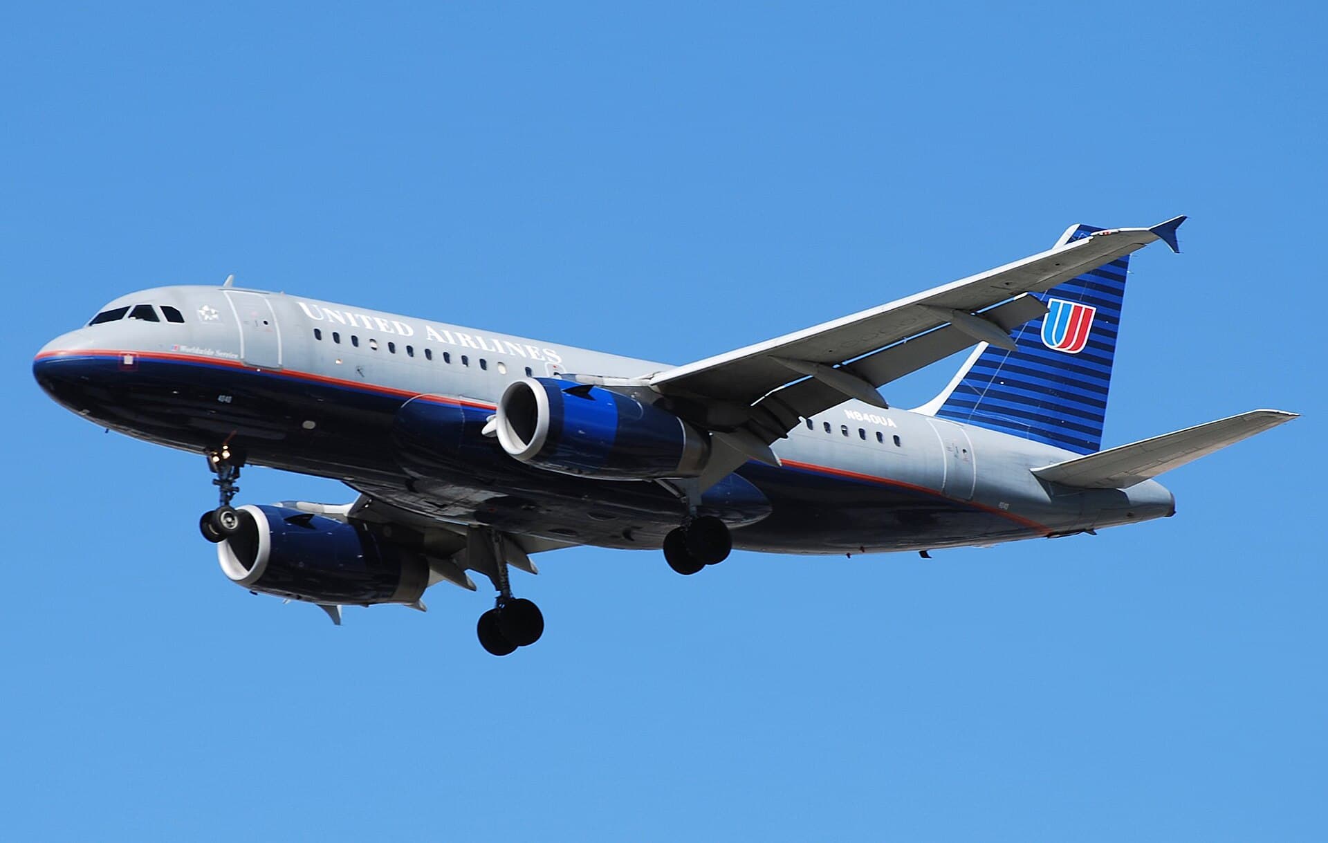 N840UA - Airbus
