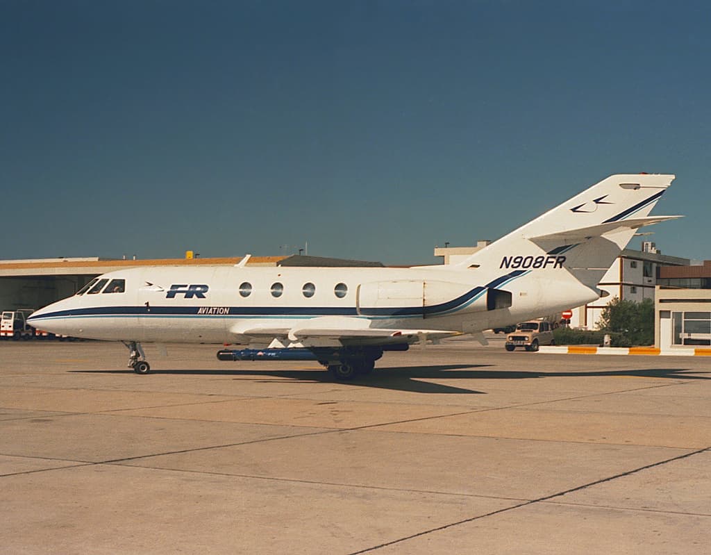 N908FR - Business jet