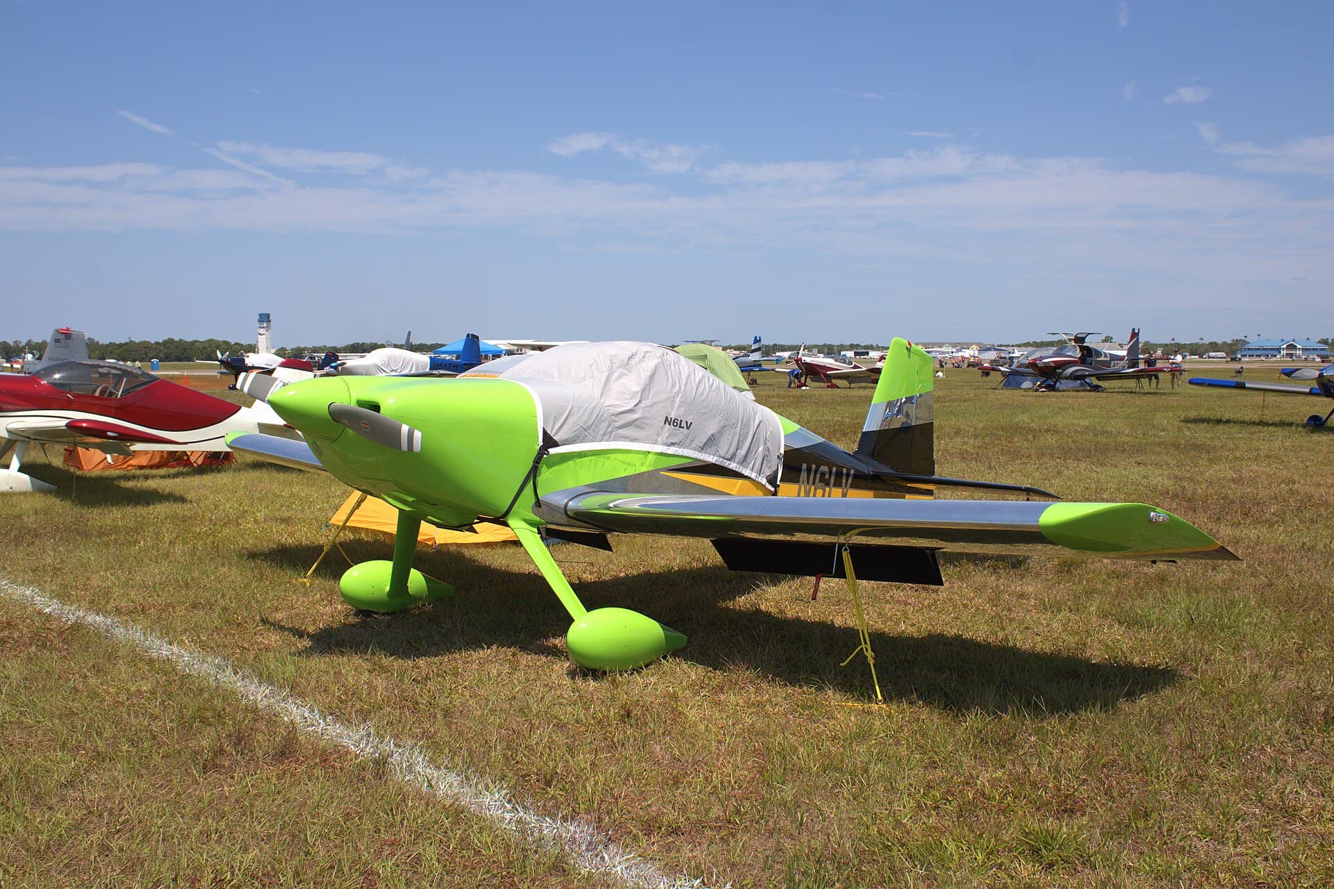 N6LV - Single-engine aircraft