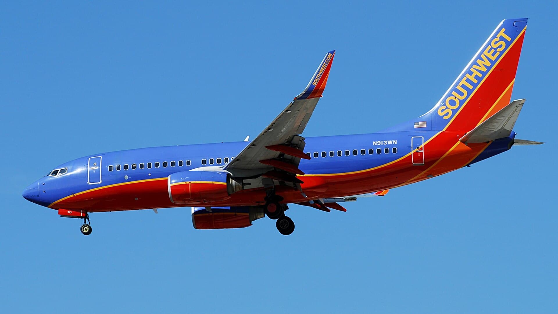 N913WN - Boeing