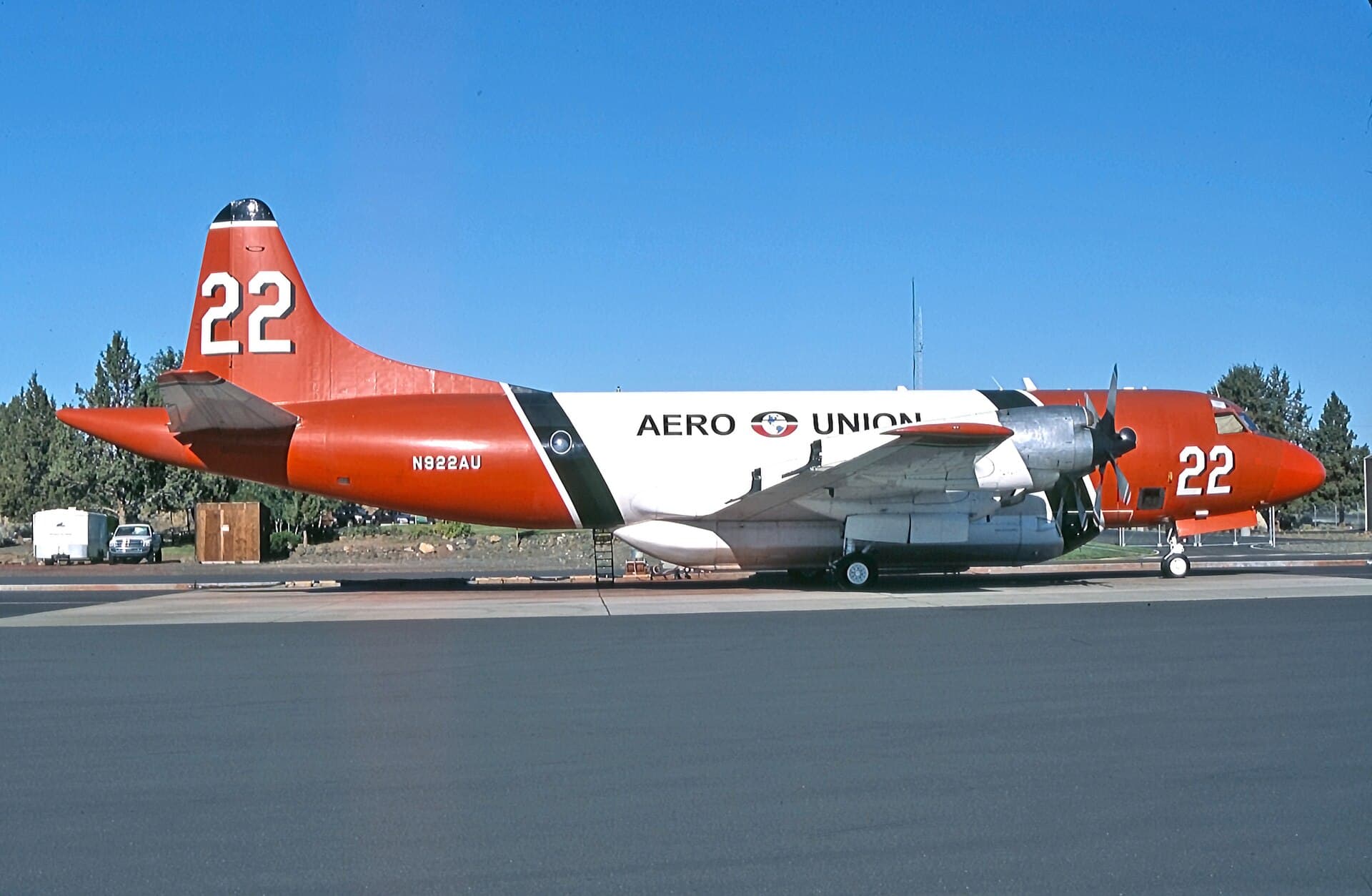N922AU - Lockheed