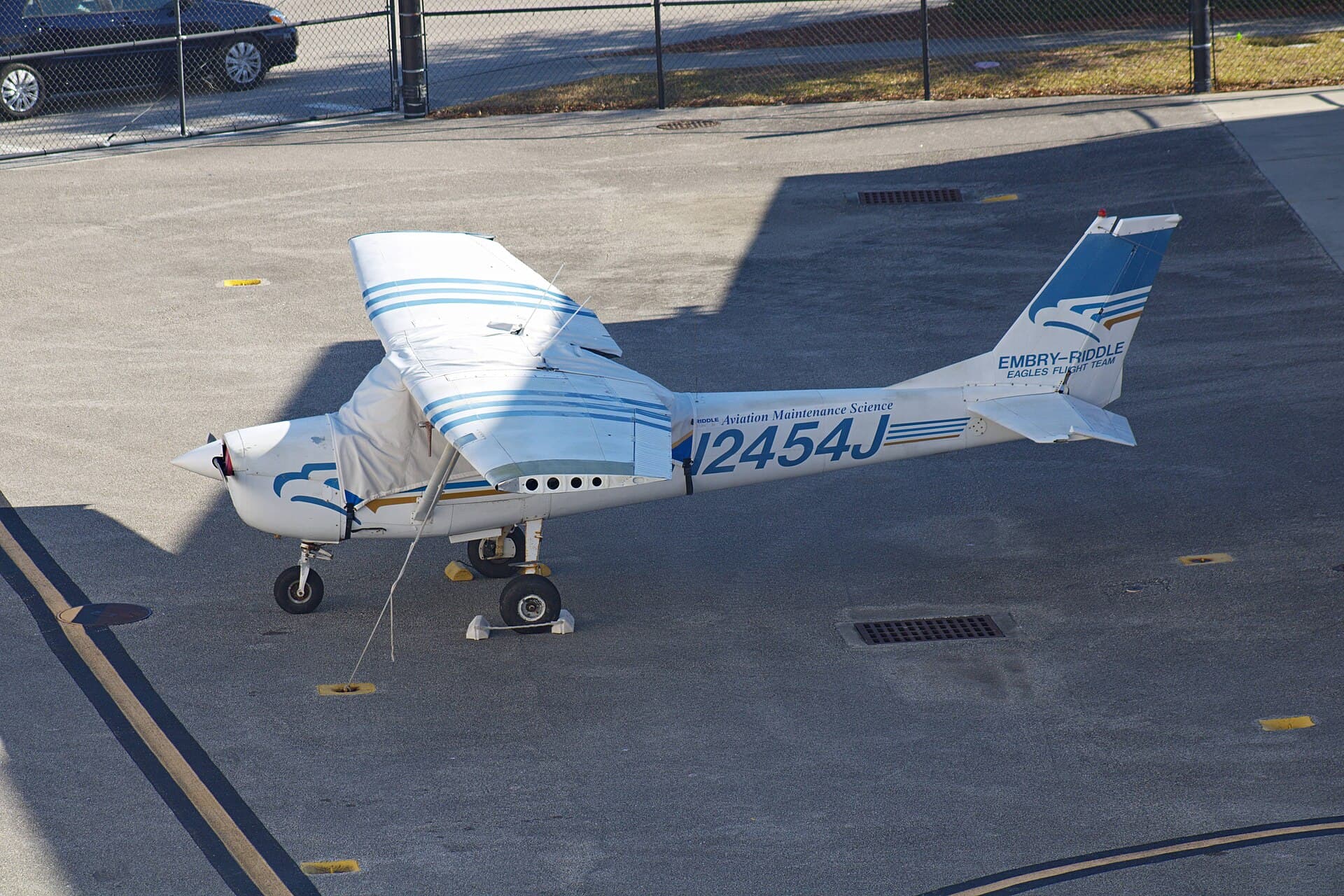 N2454J - Single-engine aircraft
