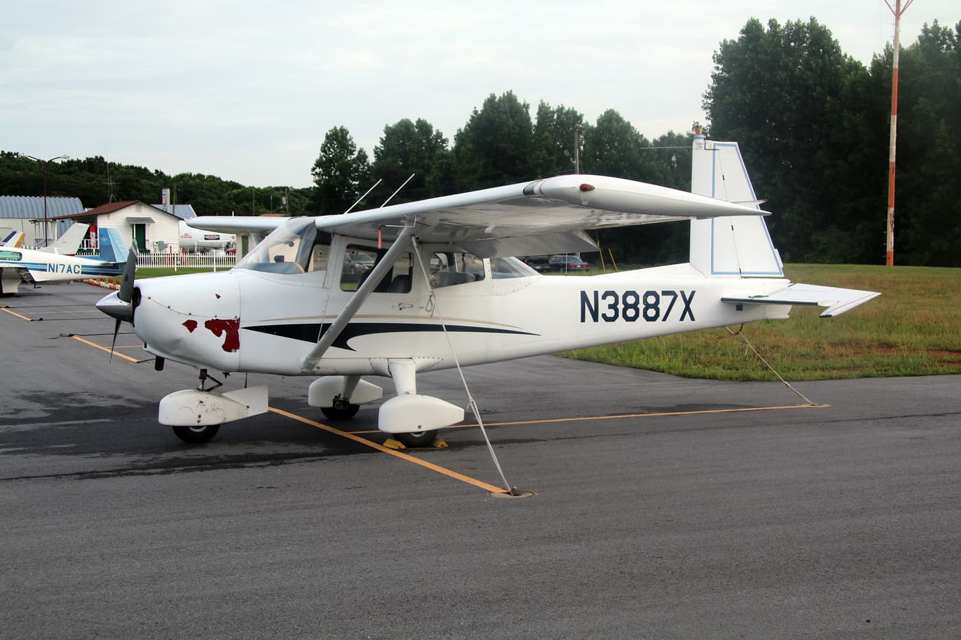 N3887X - Single-engine aircraft