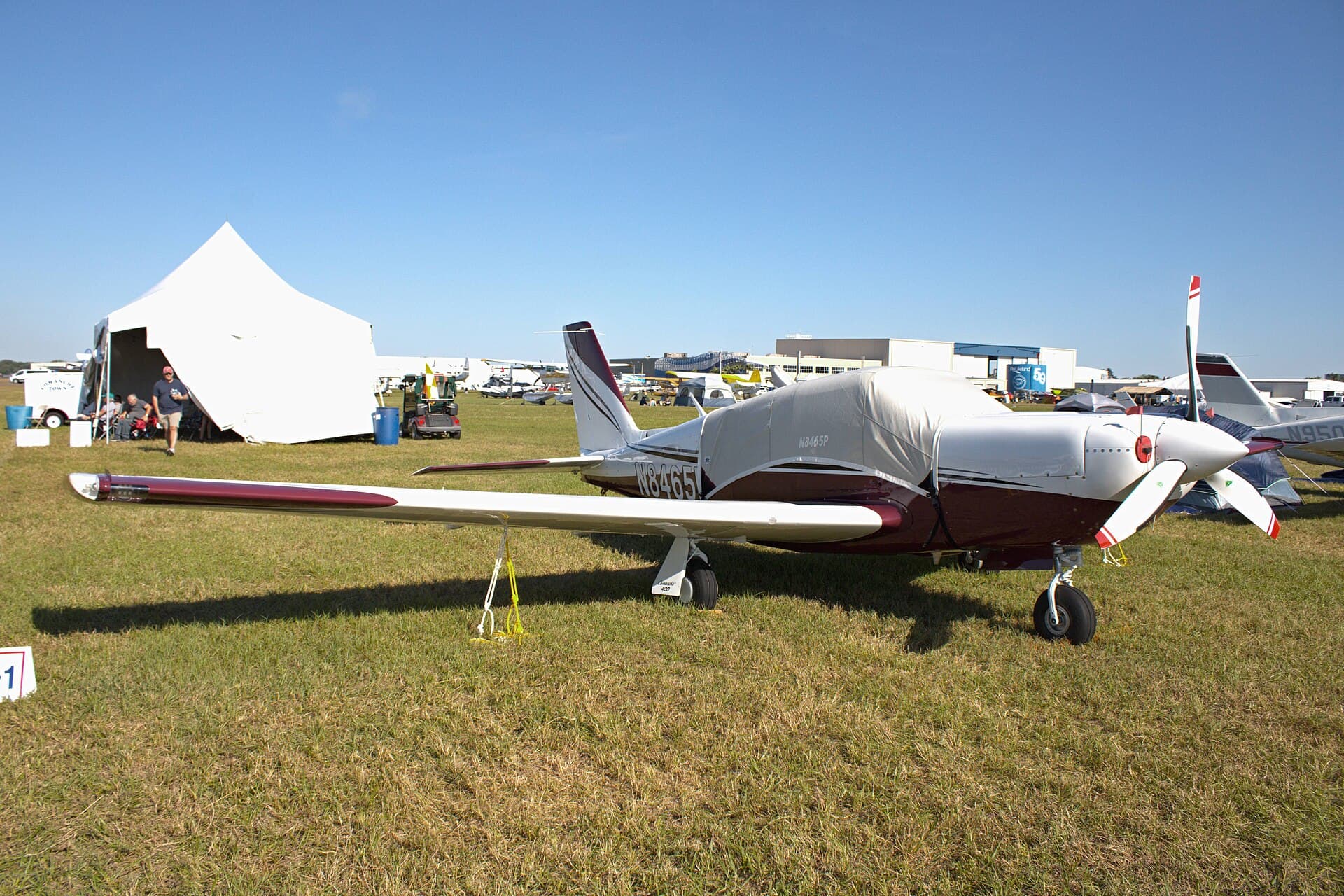 N8465P - Single-engine aircraft
