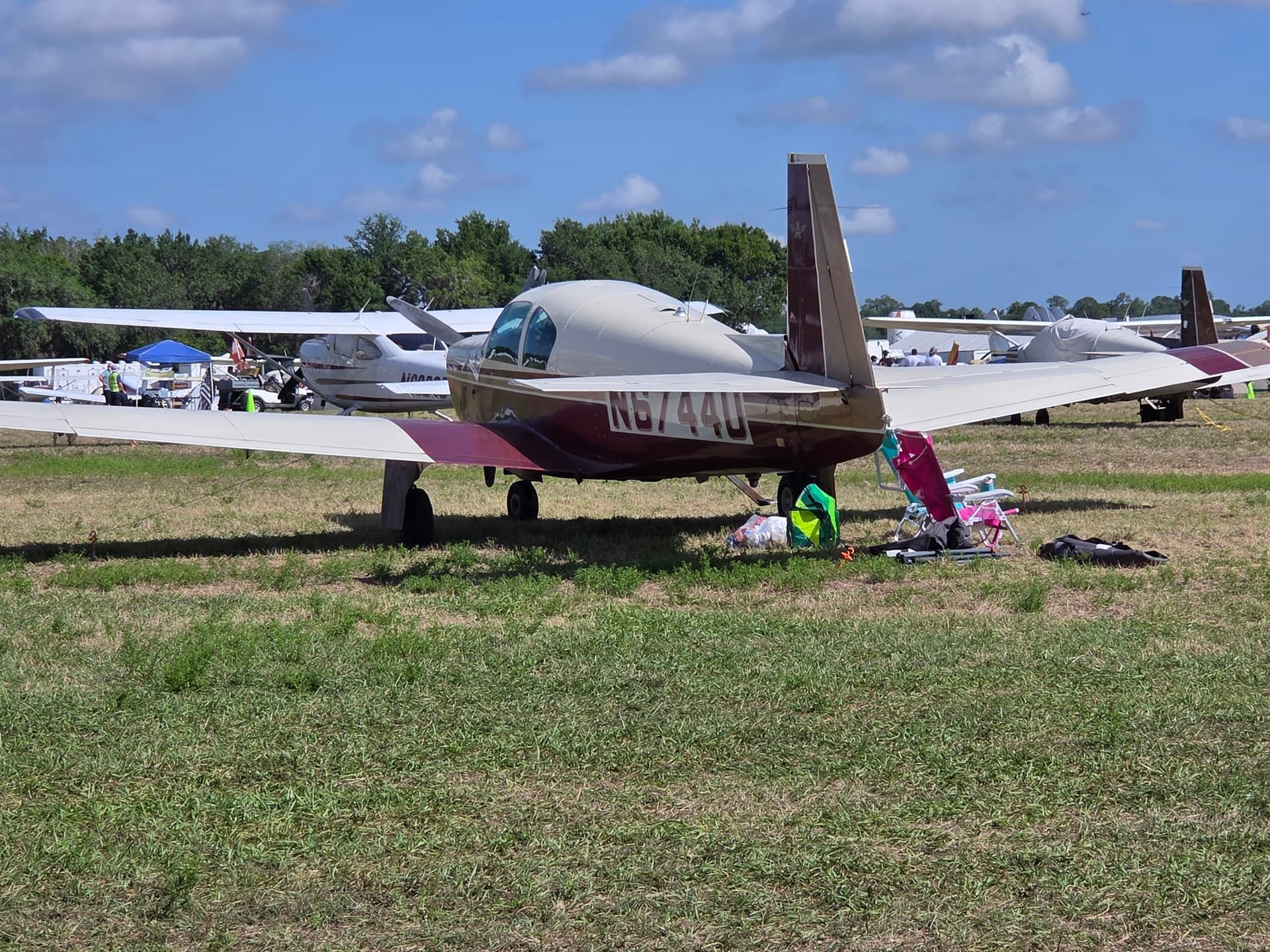 N6744U — Mooney M20D at Lakeland Linder Intl