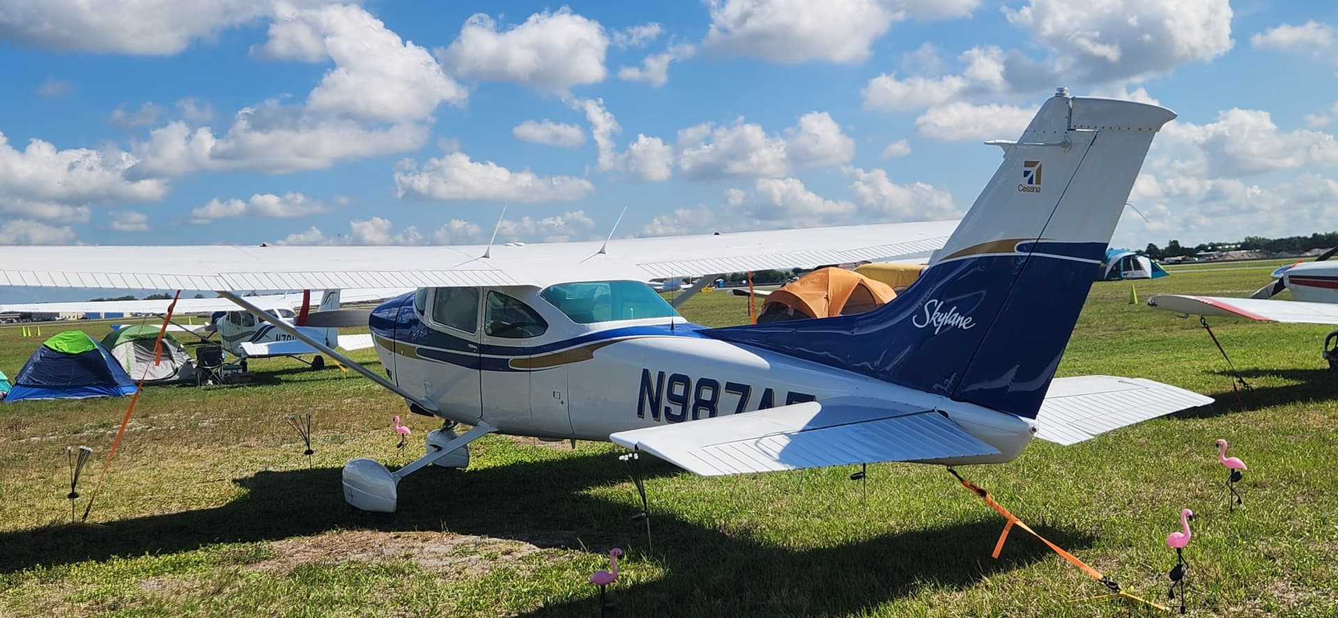 N987AF — Cessna 182Q at Lakeland Linder Intl