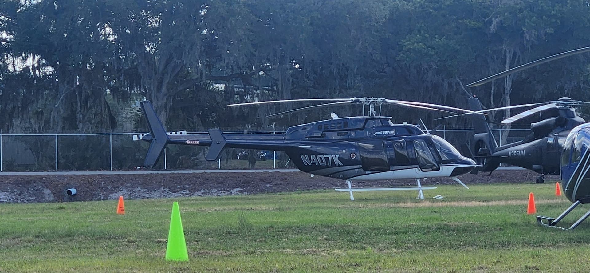 N407K — Bell 407 at Lakeland Linder Intl