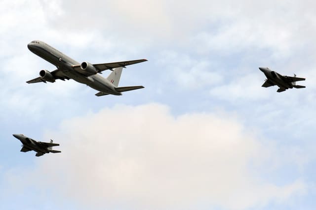 - Twin-engine aircraft