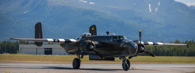 - Twin-engine aircraft