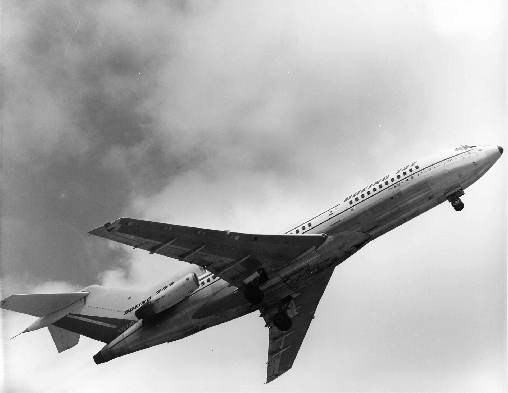 The Boeing Company's best shot — N72700
