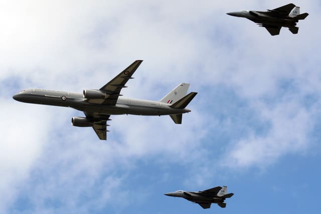 - Twin-engine aircraft