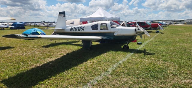 N191PA - Mooney M20D