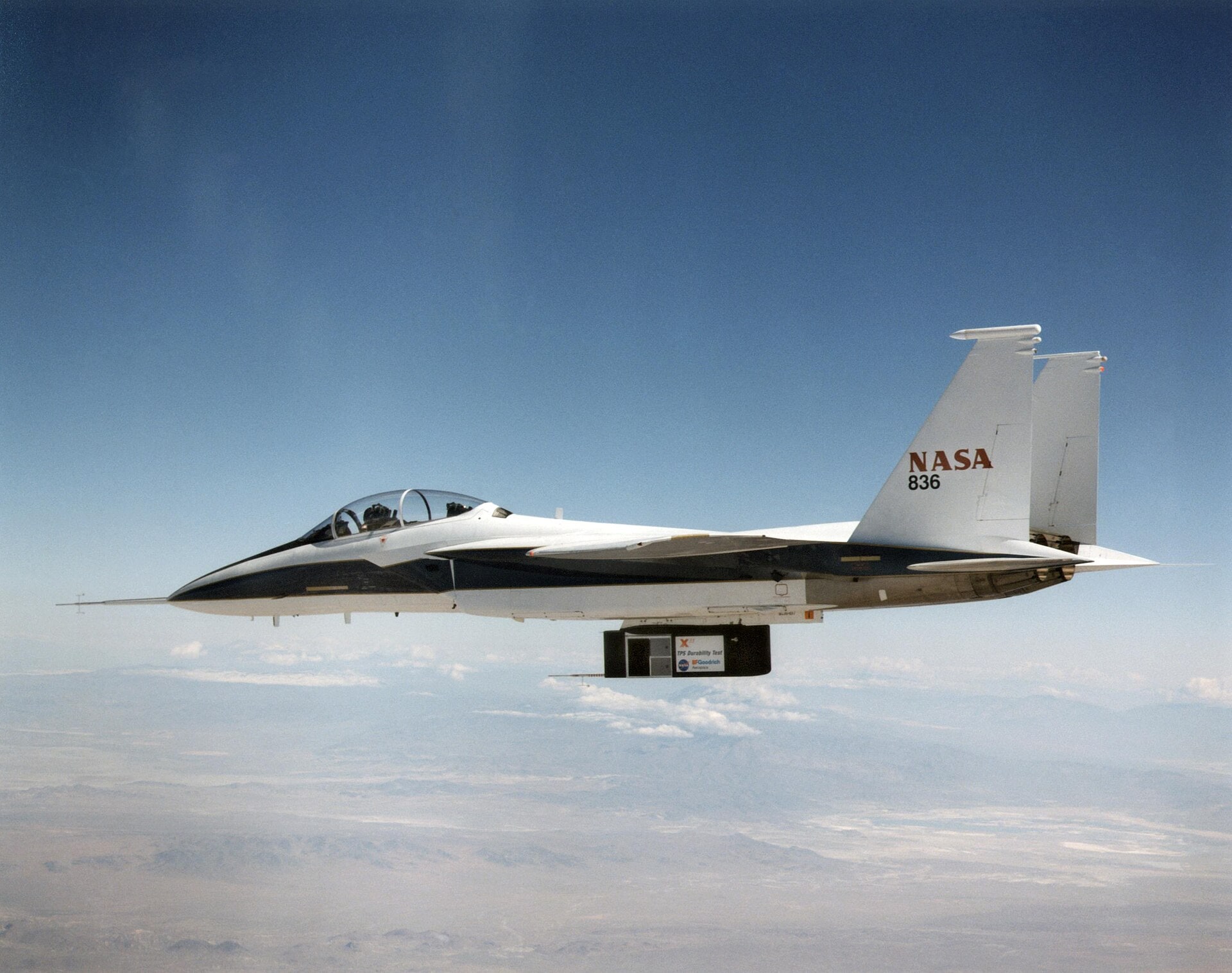 NASA Jim Ross's best shot — N836NA