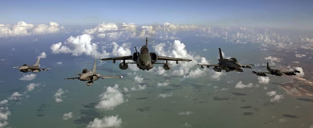 - Twin-engine aircraft