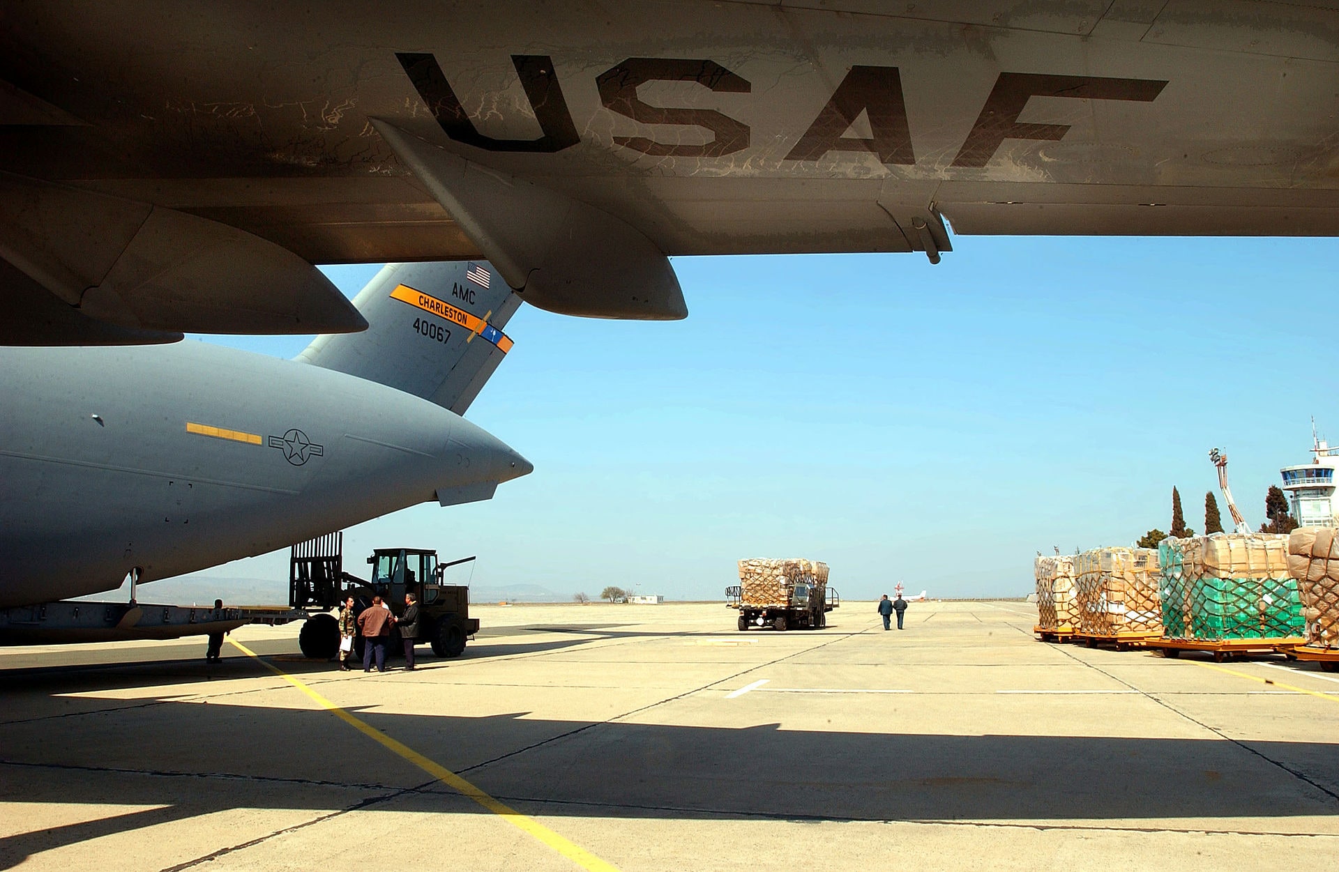 U. S. Air Force Master Sgt. Dave Ahlschwede's best shot —